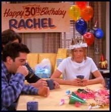 Rachel from Friends turns the year-after-29